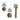 Natural Nibbles Seagrass Toy Bundle. Small Seagrass Ball, Medium Seagrass Ball, and Seagrass Willow Twists.