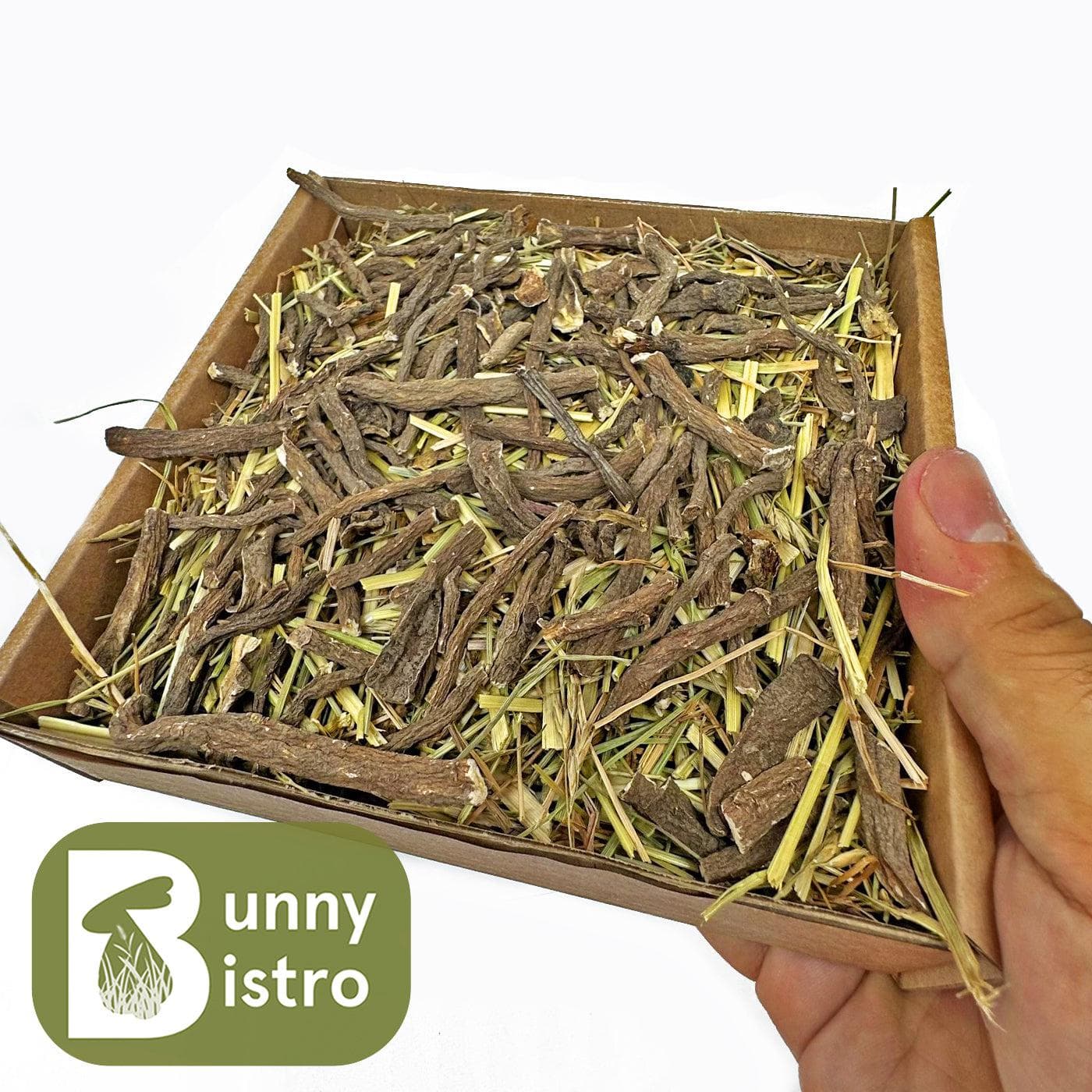 Foraging Tray - Dandelion Root | Natural Forage for Rabbits – Bunny Bistro