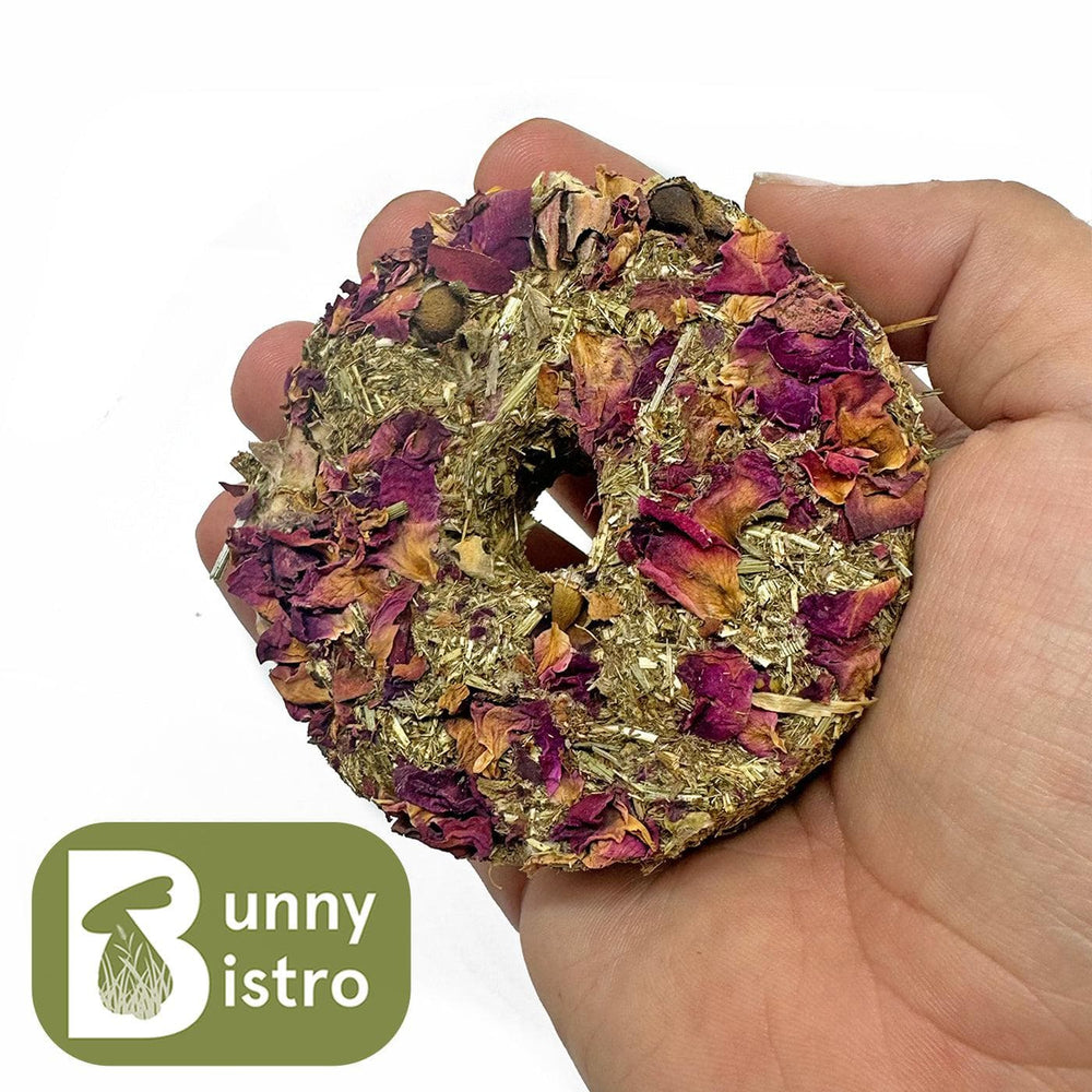 
                  
                    Load image into Gallery viewer, Bunny Bistro Mixed Forage Donuts 3 Pack
                  
                
