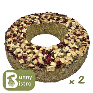 
                  
                    Load image into Gallery viewer, Bunny Bistro Natural Forage Ring- Veggie
                  
                