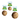 Bunny Bistro Natural Grass Ball Bundle