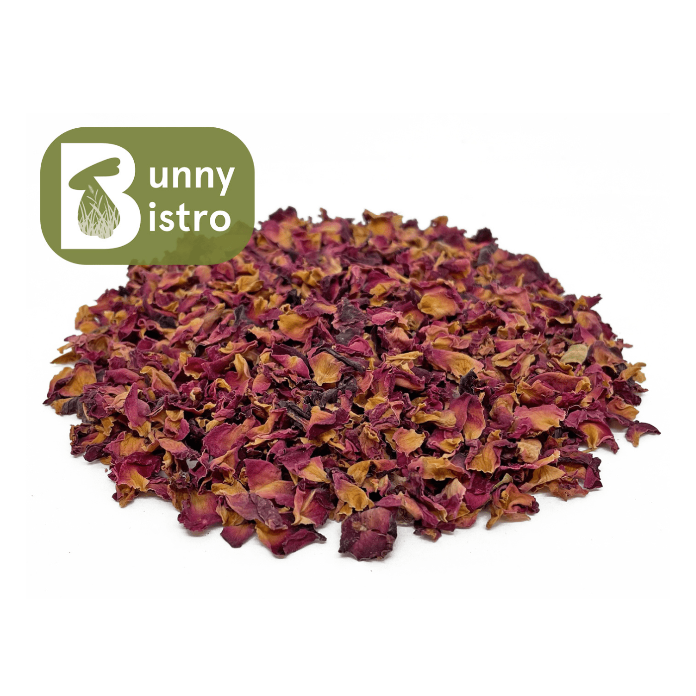 Rose Petals for Rabbits | Natural Dried Forage for Small Pets – Bunny ...