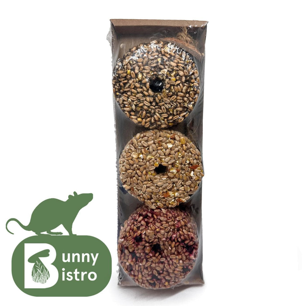 Bunny Bistro Seed Rings with hanger - Mixed 6pk