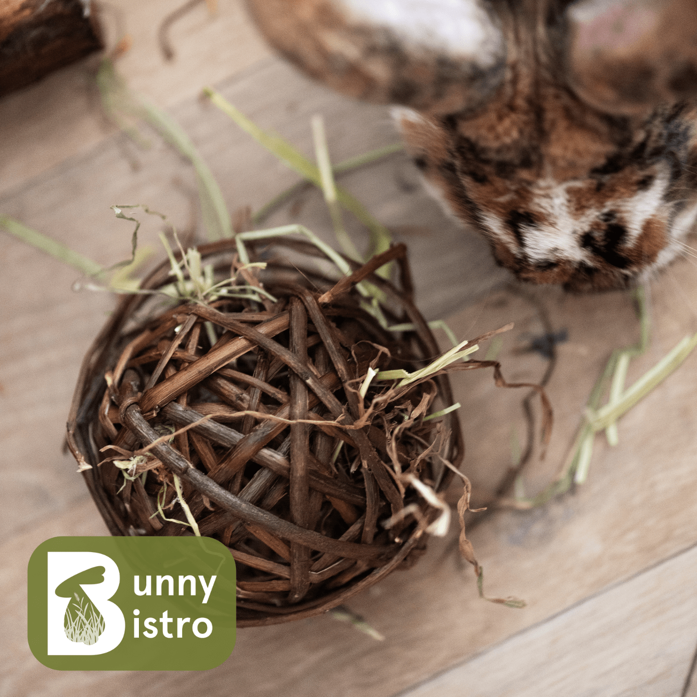 Ball Shell Willow Willow Balls for Rabbits | Hamster, Mice, Gerbil & Rat Toys – Bunny Bistro