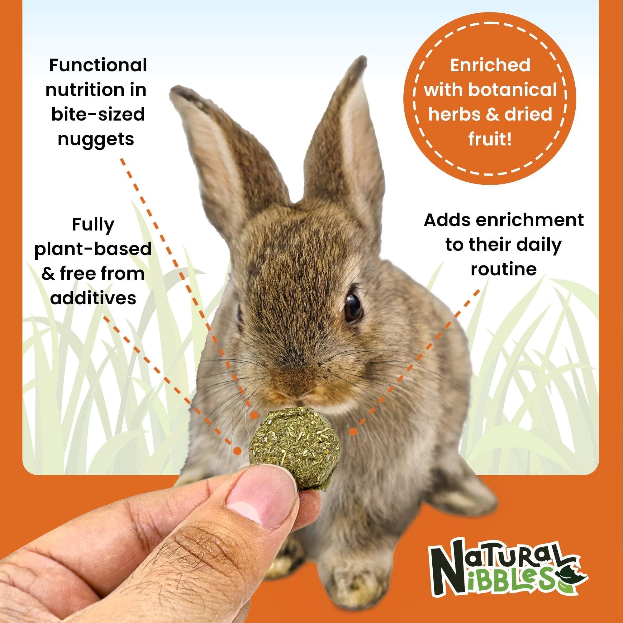 Digestive Rabbit Cookie Natural Nibbles ProCare+ Digestion – Bunny Bistro