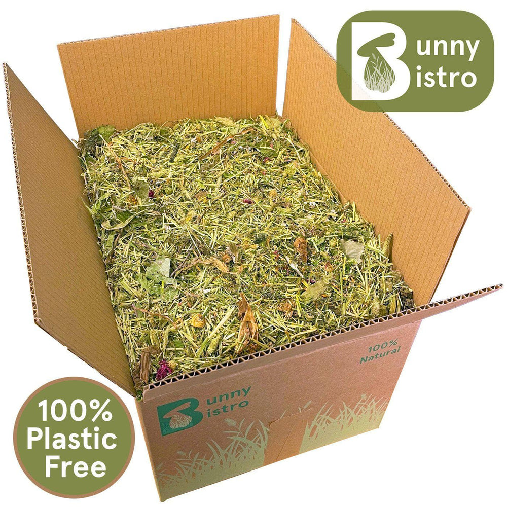 Bunny Bistro Botanical Hay Box - Flower & Herb
