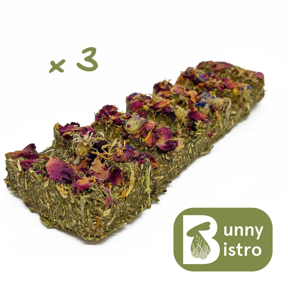 
                  
                    Load image into Gallery viewer, Bunny Bistro Natural Forage Bars - Flower
                  
                