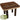 Bunny Bistro Wooden PLatform